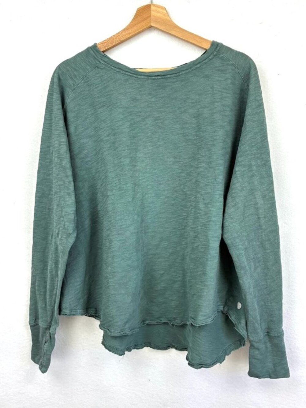 Zella Long Sleeve T-Shirt Yoga Athleisure Casual Neutral Boxy Oversized L